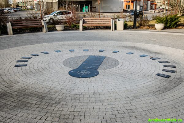 Аналемматические часы. Волжский