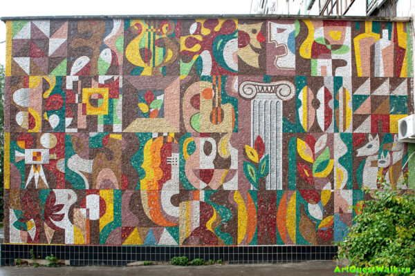 Мозаичные панно "тысячника". Черноскутов