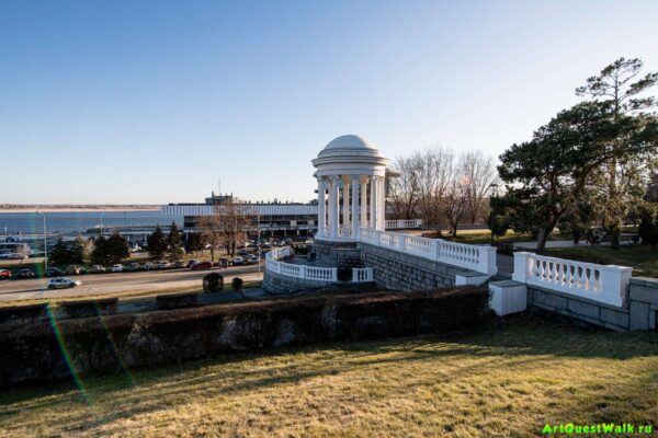 Ротонда. Парк Победы. Достопримечательность Арт-Квест-Прогулка