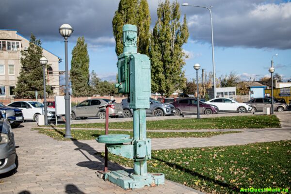 Экспонат Сверлильный станок. Достопримечательность Арт-Квест-Прогулка