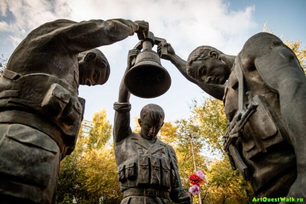Памятник Воинам-интернационалистам. Достопримечательность Арт-Квест-Прогулка