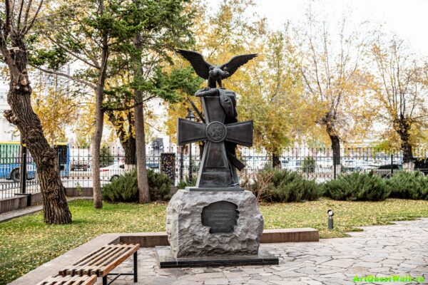 Памятник жителям Царицына - участникам Первой мировой войны  Достопримечательность Арт-Квест-Прогулка