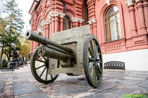 76-мм полевая скорострельная пушка  Достопримечательность Арт-Квест-Прогулка